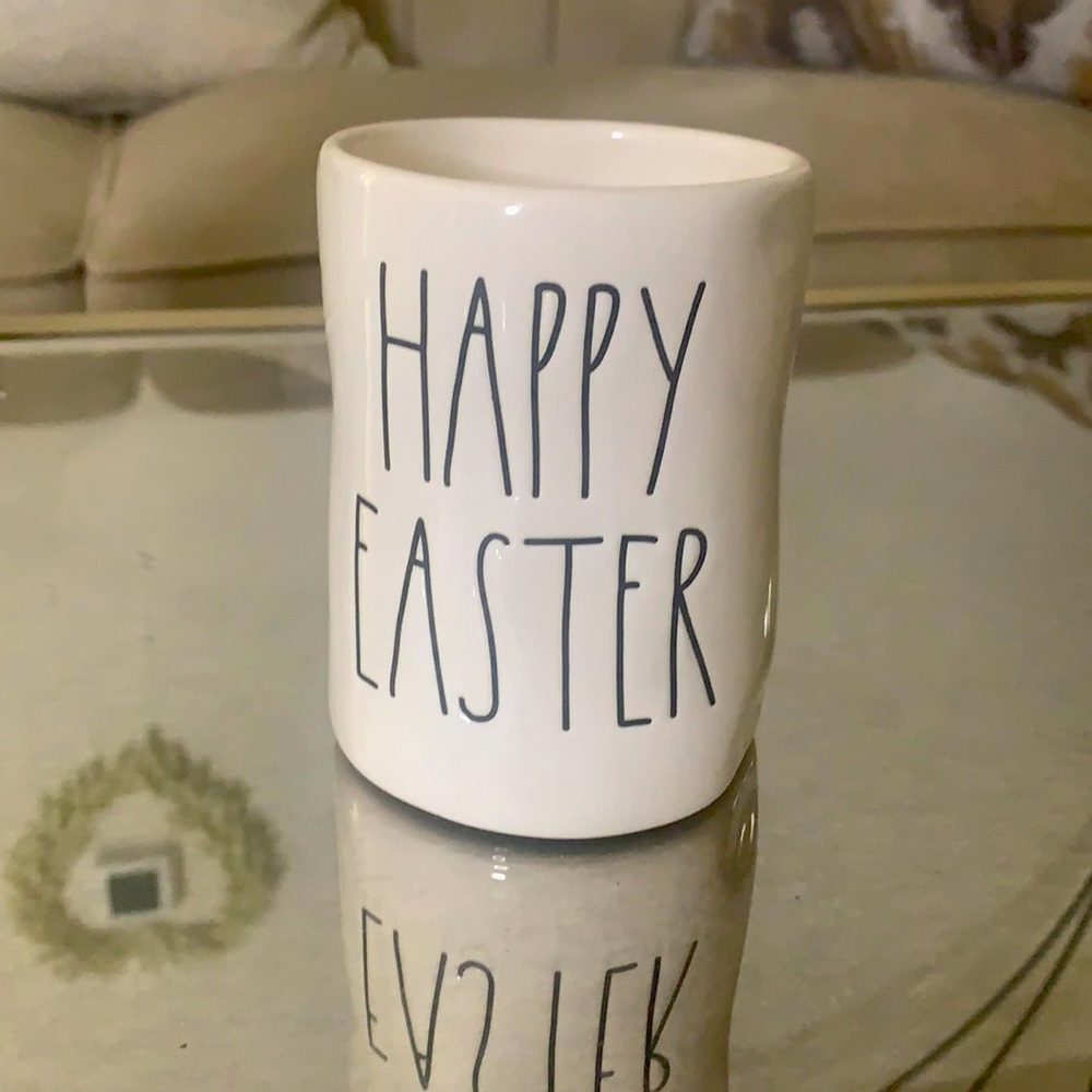 Rae Dunn magenta happy Easter‎ candle gardenia